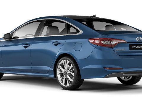 Hyundai Sonata LF 2014 3D 모델