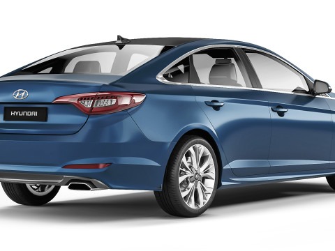 Hyundai Sonata LF 2014 3D 모델