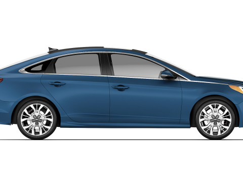 Hyundai Sonata LF 2014 3D 모델