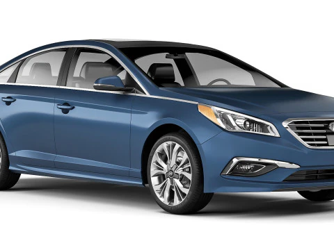 Hyundai Sonata LF 2014 3D Model