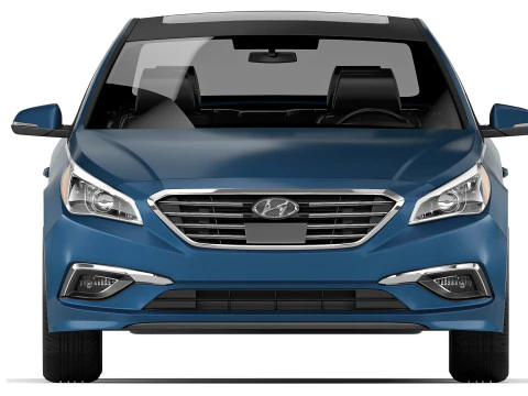 Hyundai Sonata LF 2014 3D Model