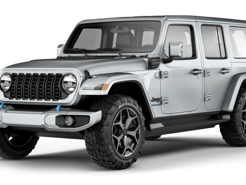 Jeep Wrangler 4xe 2024 3D Model