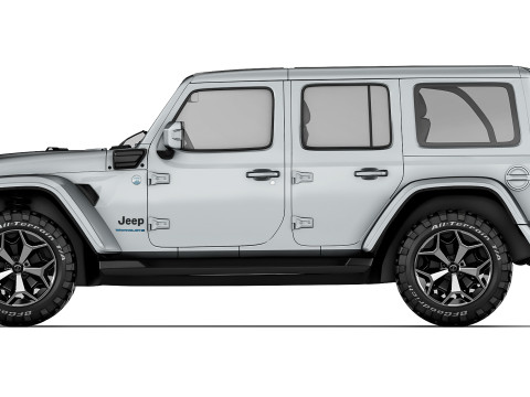 Jeep Wrangler 4xe 2024 Model 3D