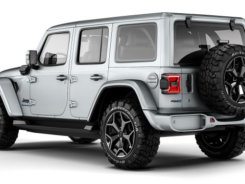Jeep Wrangler 4xe 2024 Model 3D
