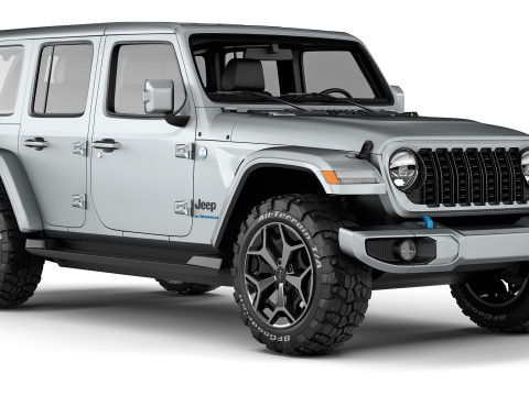 Jeep Wrangler 4xe 2024 Model 3D