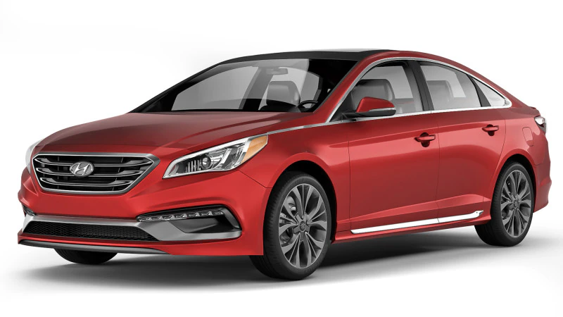 Hyundai Sonata Sport 2014 3D Model .c4d .max .obj .3ds .fbx .stl .blend 