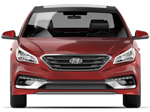 Hyundai Sonata Sport 2014 3D Модель