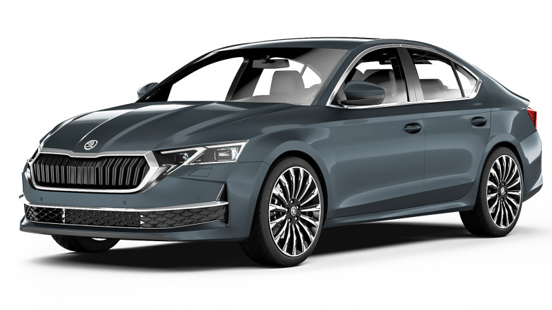 Skoda Octavia 2025 Model 3D .c4d .max .obj .3ds .fbx .stl .blend 