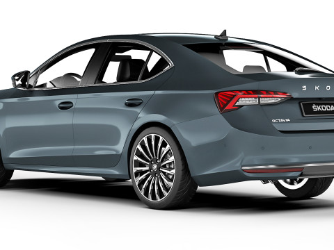 Skoda Octavia 2025 Model 3D
