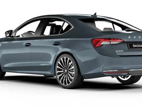 Skoda Octavia 2025 3D Model