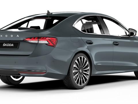 Skoda Octavia 2025 Model 3D