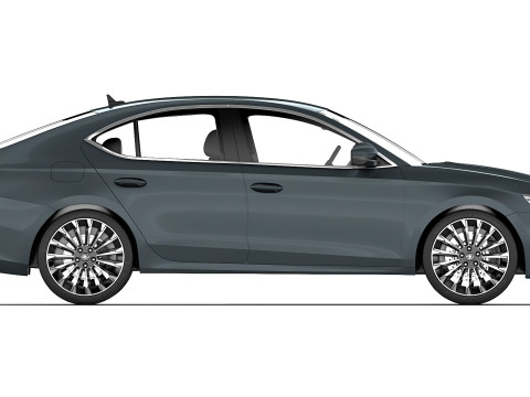 Skoda Octavia 2025 Model 3D