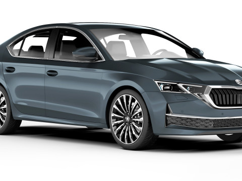 Skoda Octavia 2025 Model 3D