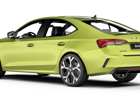 Skoda Octavia RS 2025 3Dモデル