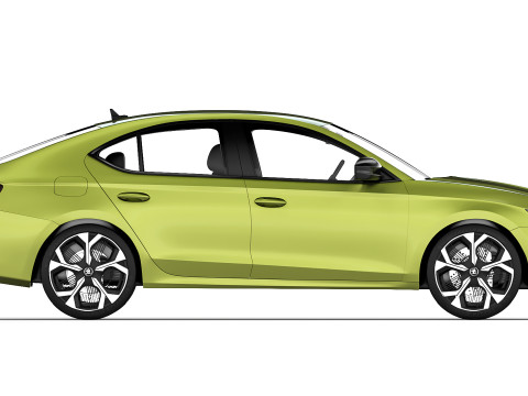 Skoda Octavia RS 2025 3Dモデル
