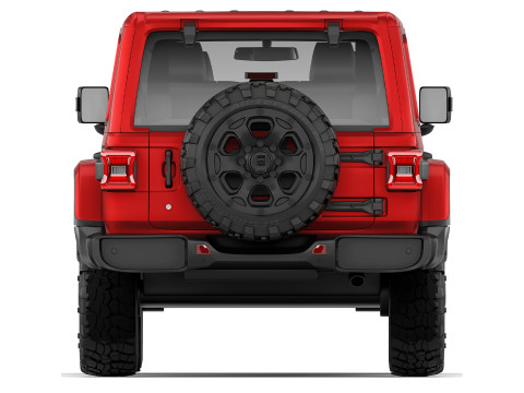Jeep Wrangler Rubicon 2024 3D 모델