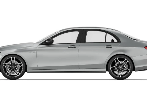 Mercedes-Benz E53 AMG 2021 3D Model