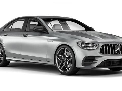 Mercedes-Benz E53 AMG 2021 3D Model