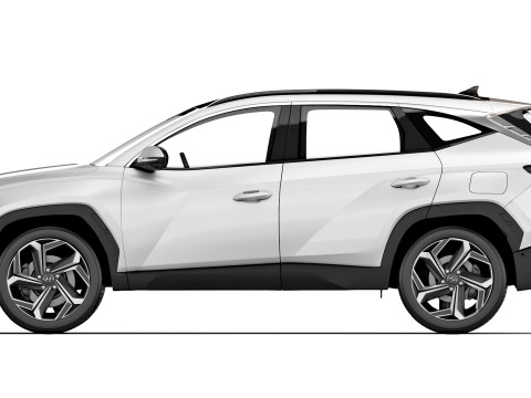 Hyundai Tucson 2024 3Dモデル