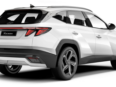 Hyundai Tucson 2024 3Dモデル