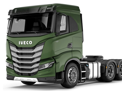 Iveco X-Way 480 Hi-Traction 2021 3D Модель