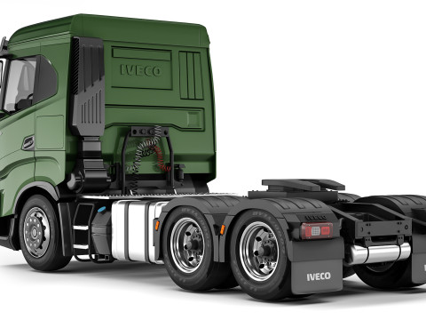 Iveco X-Way 480 Hi-Traction 2021 3D Model