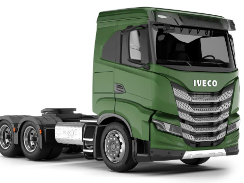 Iveco X-Way 480 Hi-Traction 2021 Modelo 3D
