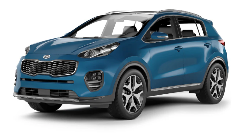 KIA Sportage 2017 3D Model .c4d .max .obj .3ds .fbx .stl .blend