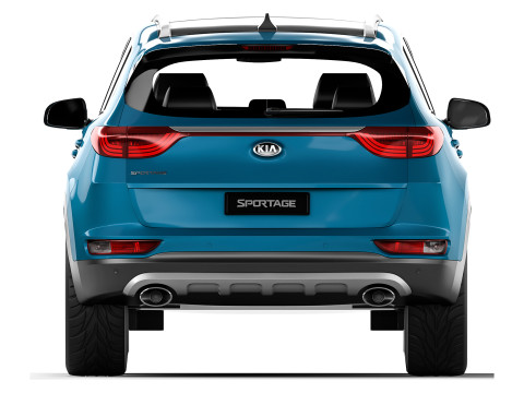 KIA Sportage 2017 3D Model