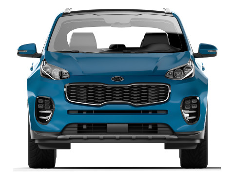 KIA Sportage 2017 3D Model