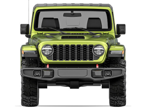 Jeep Gladiator Rubicon 2024 Modelo 3D