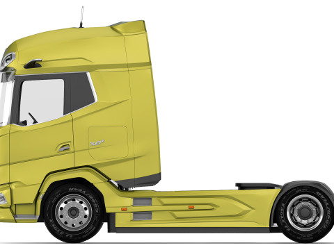 DAF XG 530 4x2 2024 3D Модель