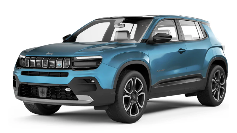 Jeep Avenger 2024 3D Model .c4d .max .obj .3ds .fbx .stl .blend 
