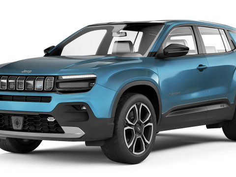 Jeep Avenger 2024 3D 模型