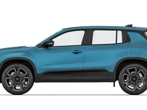 Jeep Avenger 2024 3D Модель
