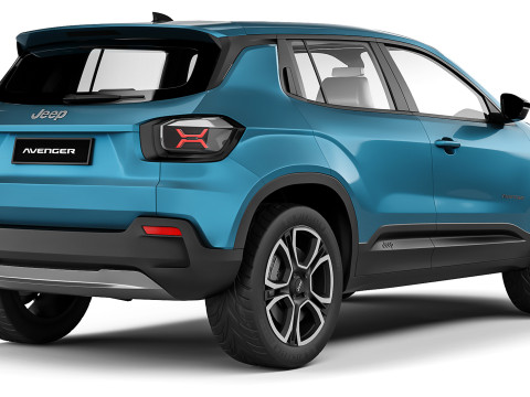 Jeep Avenger 2024 3D Модель