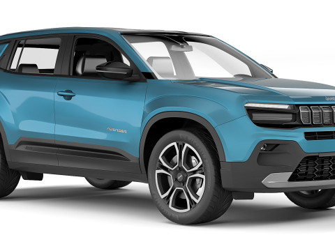 Jeep Avenger 2024 3D Модель