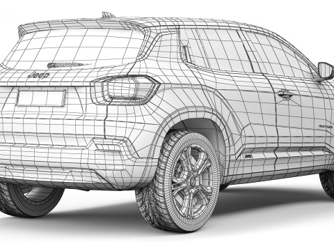 Jeep Avenger 2024 3D Модель