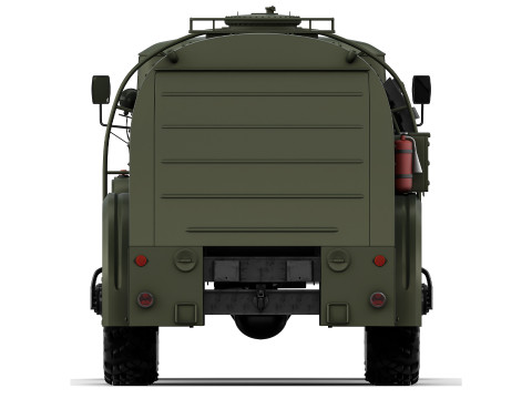 Ural TZ-5-375D 1966 Modelo 3D