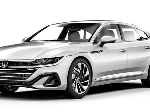 Volkswagen Arteon R-Line 2021 3D Модель