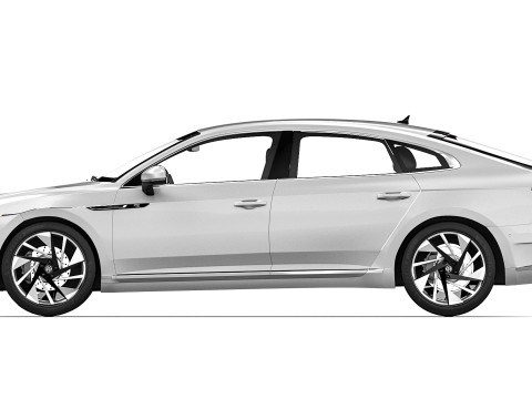 Volkswagen Arteon R-Line 2021 3D Model
