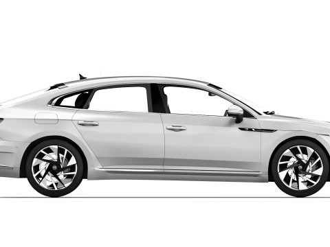 Volkswagen Arteon R-Line 2021 3D Model