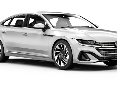 Volkswagen Arteon R-Line 2021 3D Model