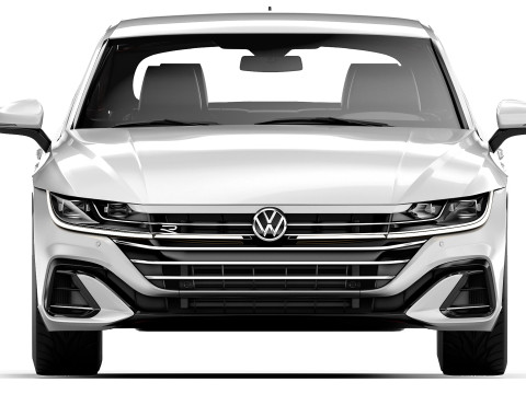 Volkswagen Arteon R-Line 2021 3D Model