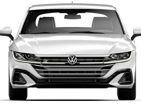 Volkswagen Arteon R-Line 2021 3D Model