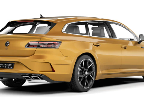 Volkswagen Arteon Shooting Brake R 2021 3D Model