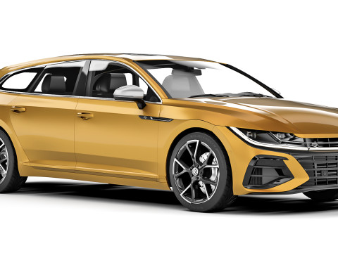 Volkswagen Arteon Shooting Brake R 2021 3D Model
