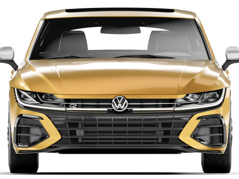 Volkswagen Arteon Shooting Brake R 2021 3D Model