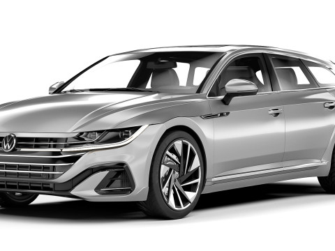Volkswagen Arteon Shooting Brake 2021 Modello 3D