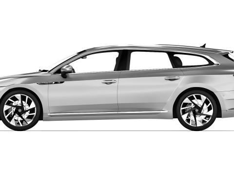 Volkswagen Arteon Shooting Brake 2021 Modelo 3D
